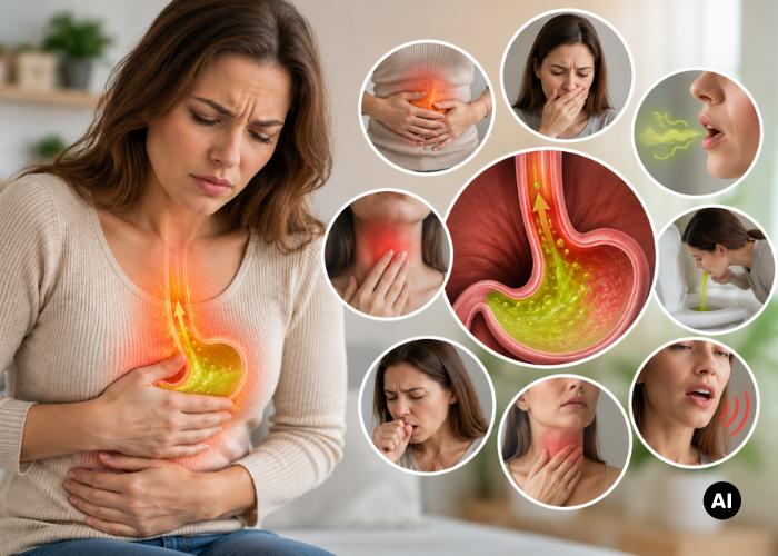 Epés és savas reflux tüneteinek összehasonlítása