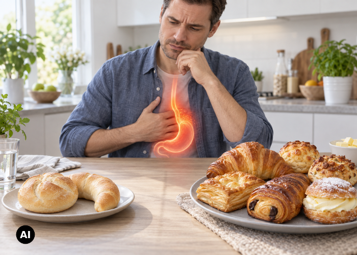 Kenyér és gabonafélék összehasonlítása reflux esetén