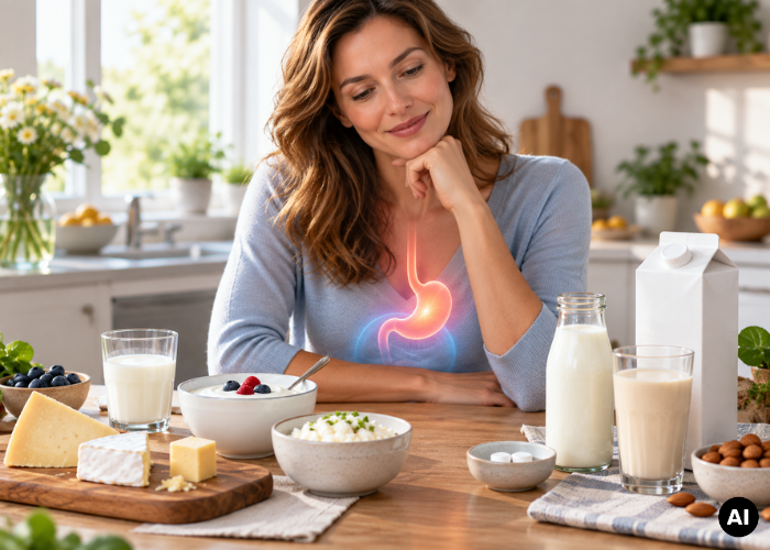 Tejtermékek és növényi italok összehasonlítása reflux esetén