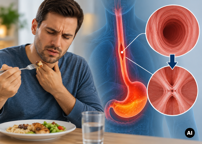 A reflux lehetséges nyelőcsőszövődményei